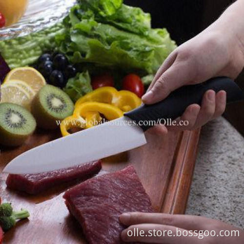 6" High-quality Zirconia Cutting Ceramic Kitchen Knife